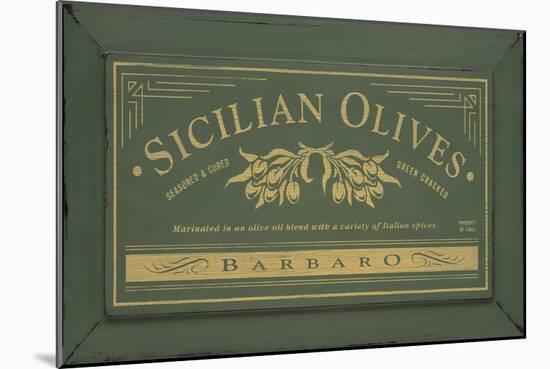 Sicilian Olives-Angela Staehling-Mounted Art Print