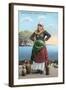 Sicilian Peasant Woman, Italy-null-Framed Art Print