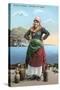 Sicilian Peasant Woman, Italy-null-Stretched Canvas