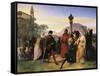 Sicilian Vespers-Francesco Hayez-Framed Stretched Canvas