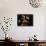 Sicily, Italy, Western Europe, a Believer, Holding a Candle During the Easter Eve Ceremony at the T-Ken Scicluna-Framed Stretched Canvas displayed on a wall