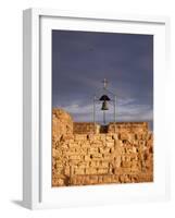 Sicily, Italy, Western Europe, a Small Chapel in the Port of Trapani-Ken Scicluna-Framed Photographic Print