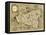 Sicily Old Map, May Be Approximately Dated To The Xvii Sec-marzolino-Framed Stretched Canvas