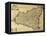 Sicily Old Map, May Be Approximately Dated To The Xviii Sec-marzolino-Framed Stretched Canvas