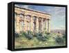 Sicily, Segesta 1911-Alberto Pisa-Framed Stretched Canvas