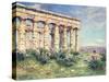Sicily, Segesta 1911-Alberto Pisa-Stretched Canvas