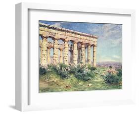 Sicily, Segesta 1911-Alberto Pisa-Framed Art Print