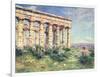 Sicily, Segesta 1911-Alberto Pisa-Framed Art Print