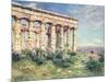 Sicily, Segesta 1911-Alberto Pisa-Mounted Art Print