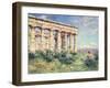 Sicily, Segesta 1911-Alberto Pisa-Framed Art Print