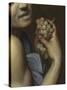 Sick Bacchus-Caravaggio-Stretched Canvas