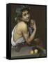 Sick Bacchus-Caravaggio-Framed Stretched Canvas