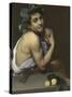 Sick Bacchus-Caravaggio-Stretched Canvas