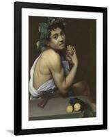 Sick Bacchus-Caravaggio-Framed Giclee Print