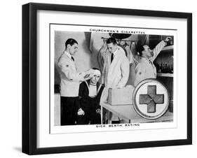 Sick Berth Rating, 1937-WA & AC Churchman-Framed Giclee Print