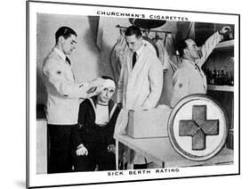 Sick Berth Rating, 1937-WA & AC Churchman-Mounted Giclee Print