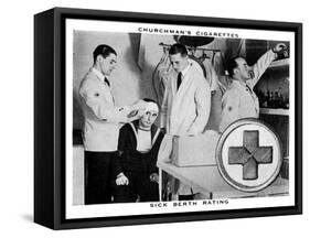 Sick Berth Rating, 1937-WA & AC Churchman-Framed Stretched Canvas