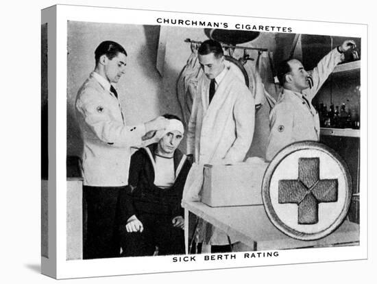 Sick Berth Rating, 1937-WA & AC Churchman-Stretched Canvas