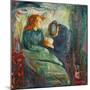 Sick Child, 1925, by Edvard Munch, 1863-1944, Norwegian Expressionist painting,-Edvard Munch-Mounted Art Print