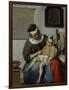 Sick Child-Gabriel Metsu-Framed Art Print