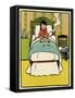 Sick Girl in Bed-John Hassall-Framed Stretched Canvas