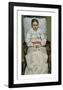 Sick Girl-Christian Krohg-Framed Premium Giclee Print