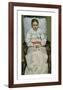 Sick Girl-Christian Krohg-Framed Premium Giclee Print