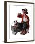 "Sick Puppy", March 10,1923-Norman Rockwell-Framed Giclee Print