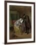 Sick Woman-Jan Havicksz Steen-Framed Art Print