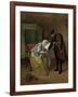 Sick Woman-Jan Havicksz Steen-Framed Art Print