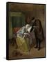 Sick Woman-Jan Havicksz Steen-Framed Stretched Canvas