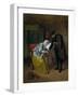 Sick Woman-Jan Havicksz Steen-Framed Giclee Print