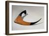 Sickle with Ceremonial Inscriptions, Wood-null-Framed Giclee Print