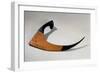 Sickle with Ceremonial Inscriptions, Wood-null-Framed Giclee Print