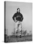 Sid Luckman of Chicago Bears Exercising before Practice-William C^ Shrout-Stretched Canvas