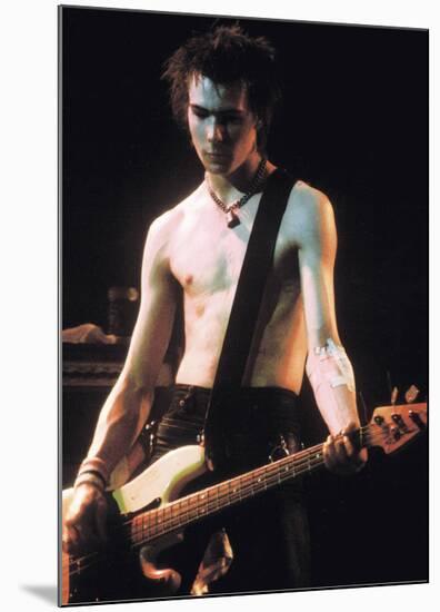 Sid Vicious-Atlanta 1978-null-Mounted Poster