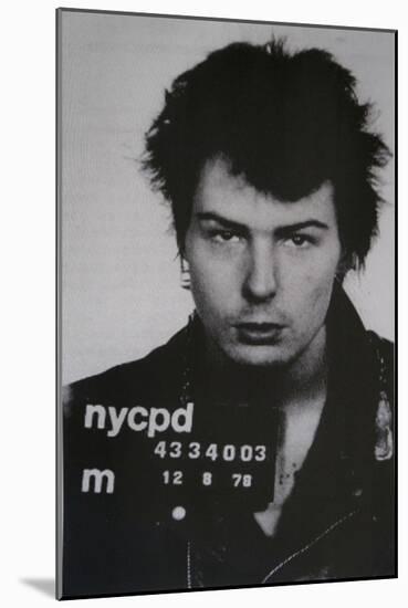 Sid Vicious I-David Studwell-Mounted Giclee Print