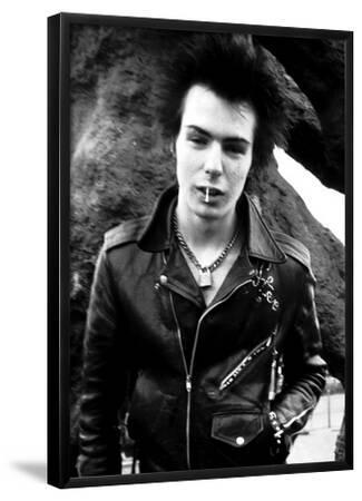 Huge Canvas Poster Rolled Print XXL 30"x24" Sid Vicious Sex Pistols 