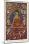 Siddhartha Gautama the Buddha, Eighteenth Century Tibetan Temple Painting-Tibetan Temple-Mounted Photographic Print