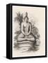 Siddhartha Gautama the Buddha, Statue of the Seated Buddha-Andrew Thom-Framed Stretched Canvas