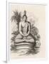 Siddhartha Gautama the Buddha, Statue of the Seated Buddha-Andrew Thom-Framed Art Print