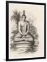 Siddhartha Gautama the Buddha, Statue of the Seated Buddha-Andrew Thom-Framed Art Print