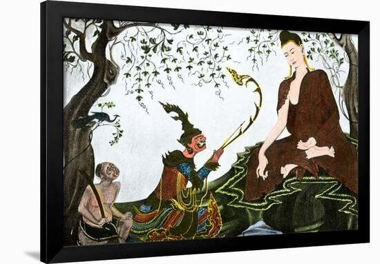 Siddhartha Gautama, the Buddha-null-Framed Giclee Print