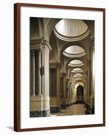 Side Aisle, Palermo Cathedral, Palermo, Sicily, Italy-null-Framed Giclee Print