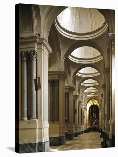 Side Aisle, Palermo Cathedral, Palermo, Sicily, Italy-null-Stretched Canvas