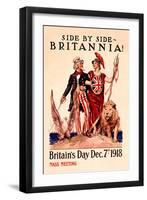 Side by Side, Britannia-Susan E. Meyer-Framed Art Print