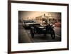 Side-Car on a street in Brooklyn-Philippe Hugonnard-Framed Art Print