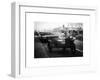 Side-Car on a street in Brooklyn-Philippe Hugonnard-Framed Art Print