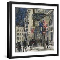 Side Entrance to The Ritz-Susan Brown-Framed Giclee Print