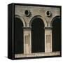 Side of Malatesta Temple-Leon Battista Alberti-Framed Stretched Canvas